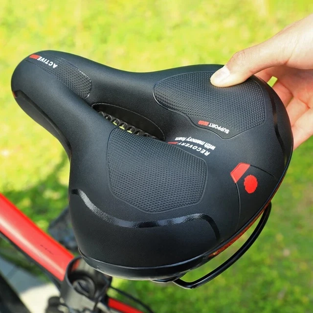 Confortable Large Big Bum Vélo Vélo Gel Cruiser Extra Sportif Soft Pad