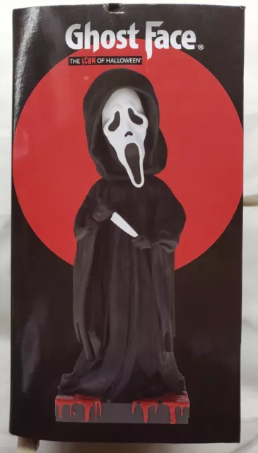 Royal Bobbles "Ghost Face" SCREAM Killer Bobblehead. The Icon Of Halloween
