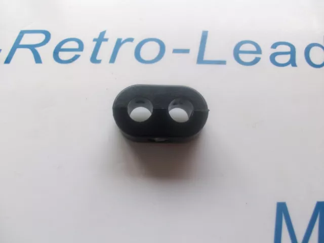 Noir 8MM Allumage Câble HT Pince Support Séparateur Attache Kit Entretoise 2 Way