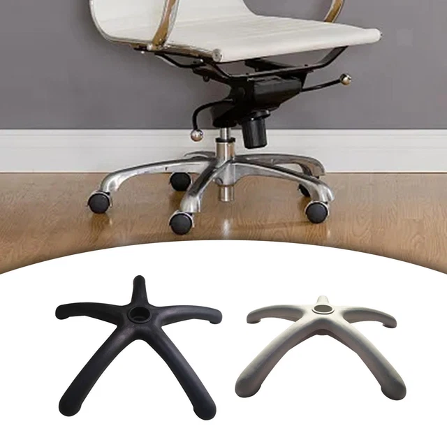Remplacements de base de chaise de bureau 52 cm Matériau PP universel sans