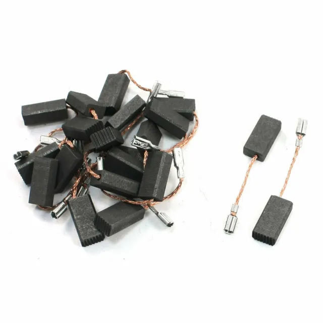 20 PCS Replacement 5/8" x 5/16" x 1/5" Motor Carbon Brushes
