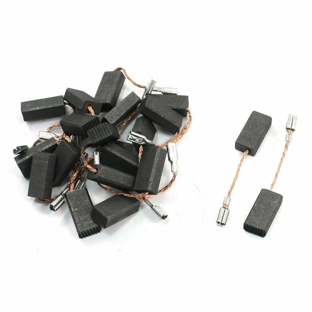 20 PCS Replacement 5/8" x 5/16" x 1/5" Motor Carbon Brushes