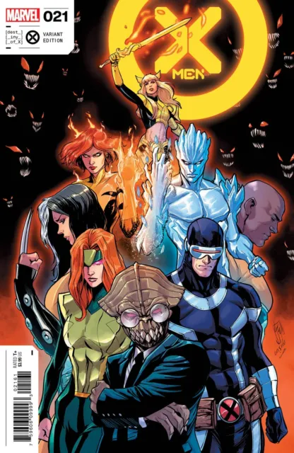 X-Men #21 Caselli Variant Nm Brood Phoenix Jean Grey Wolverine Iceman Magik X-23