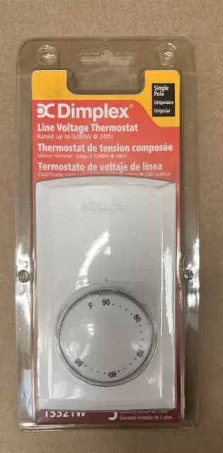 Dimplex TS321W Line Voltage Thermostat