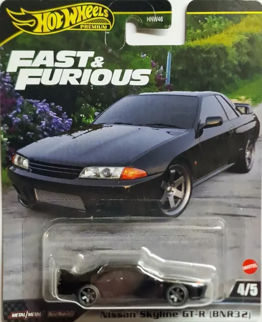 Hot Wheels PREMIUM Nissan Skyline GT-R BNR32 FAST & FURIOUS 2024 FURIOUS7