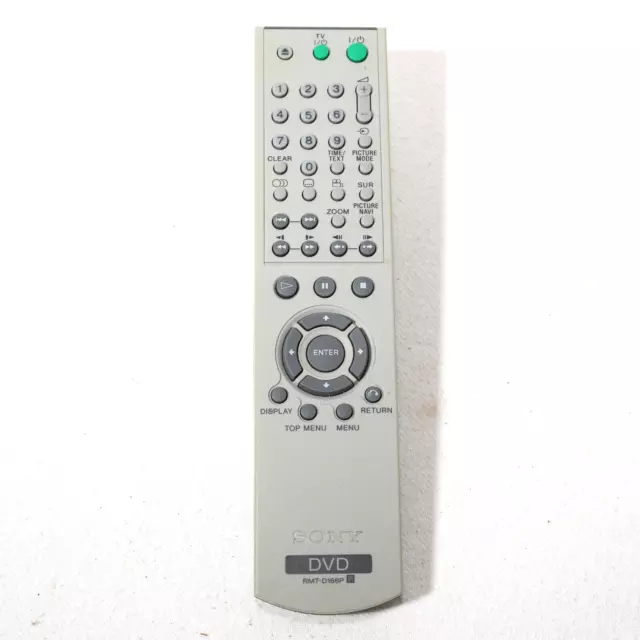 Sony RMT-D166P TV DVD Player Remote Control - OEM Genuine - Tested & Working!