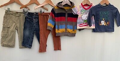 Boys bundle of clothes age 9-12 months Zara primark mothercare