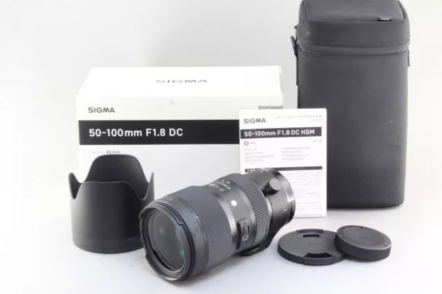 Sigma Art 50-100mm F1.8 DC HSM Working for Canon EF-S