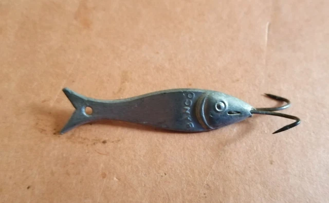 Nuancier Ancien Leurres Bagley Small Fry 1979 - Plaque Métal Collectors 9x12" - Référence A332