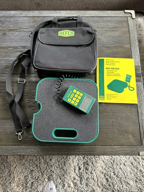 REFCO 4665657 Ref-Meter Electric Charge Scale w/Strap, Case, Wired Remote & Manu