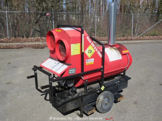 Campo EB400D/G Turbo Portable Jobsite Indirect Forced Air Heater Propane bidadoo