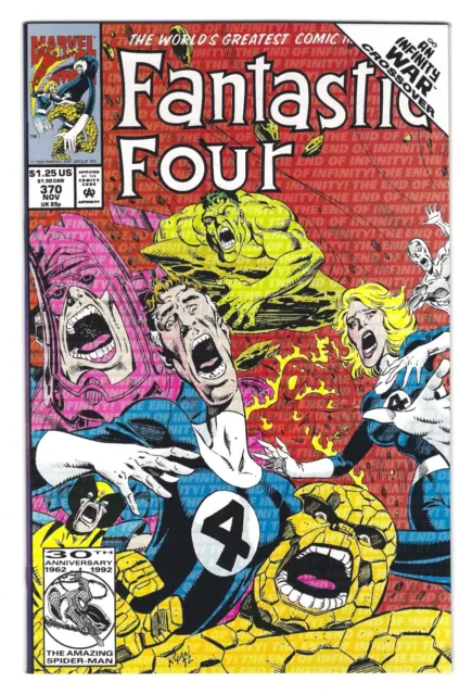 Fantastic Four Comic Issue #370 - Marvel Comics (1992) - Infinity War Crossover
