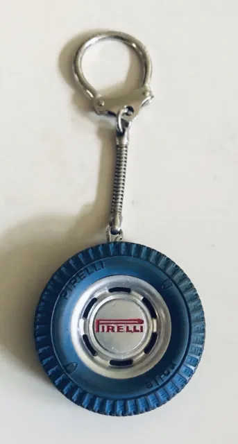 Porte clés Auto Rétro couleur Bleu marine