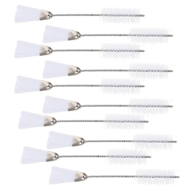 Ranura de 10 piezas para máquina de coser cepillo de doble extremo cepillo cerdas
