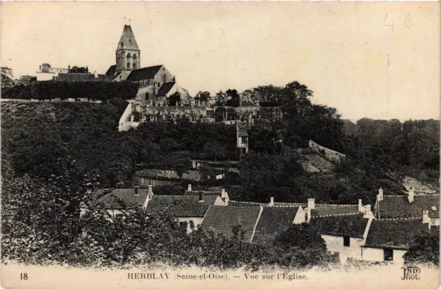 CPA AK HERBLAY - Church View (380940)