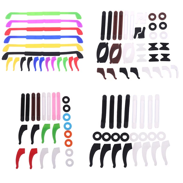 Silicone Anti-slip Eyeglass Ear Hooks Retainers Nose Pads For EyeglassesL#w#