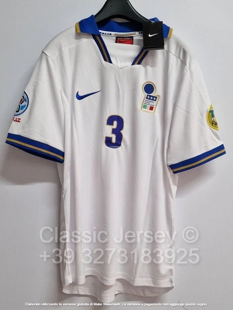 Maillot Italie Nationale Italienne Uefa Euro 1996 Alessandro DEL PIERO