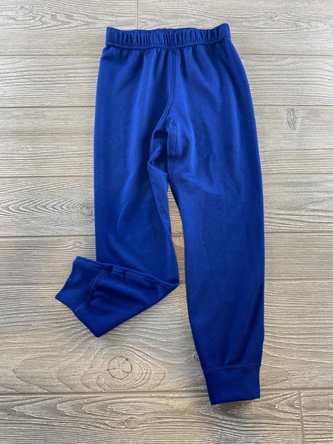 Patagonia Capilene 3 Midweight Pants Kids XS (5-6) Blue Baselayer