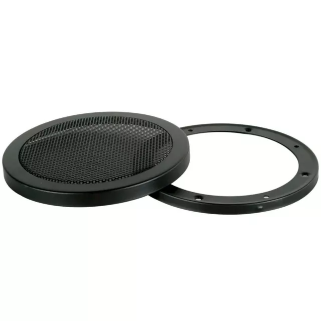 6.5" Metal Mesh Speaker Grill, Black Steel, SG-M6 (EACH)