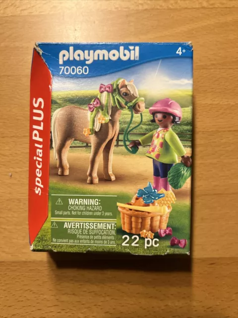 PLAYMOBIL 70060 Mädchen mit Pony Special Plus