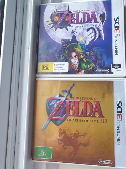 The Legend of Zelda Majora's Mask 3D Nintendo 3DS - Brand New Free