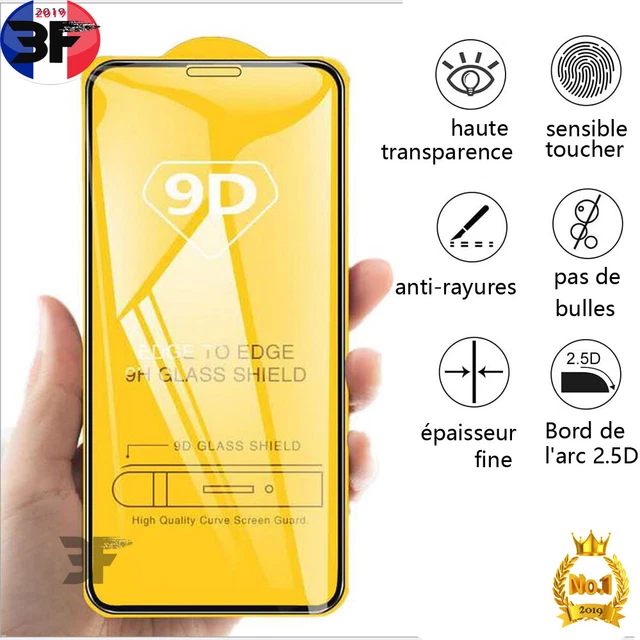 Protection Écran en Verre Trempé*iPhone XR*Film Protection Ecran*telephone ecran