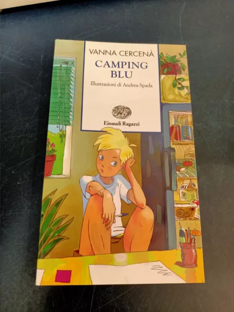 Libro Camping Blu Vanna Cercena' Ill. Spada Einaudi 2011