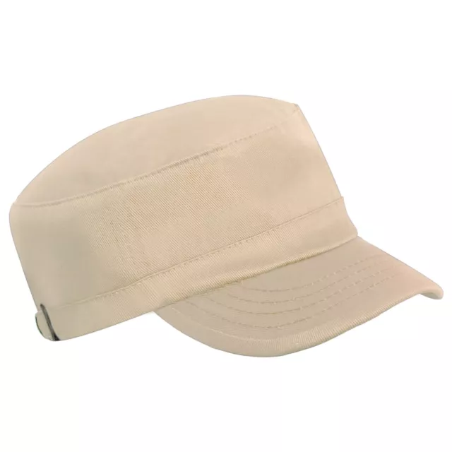 Military Army Cap Plain Cotton Cadet Combat Hat Adjustable Unisex