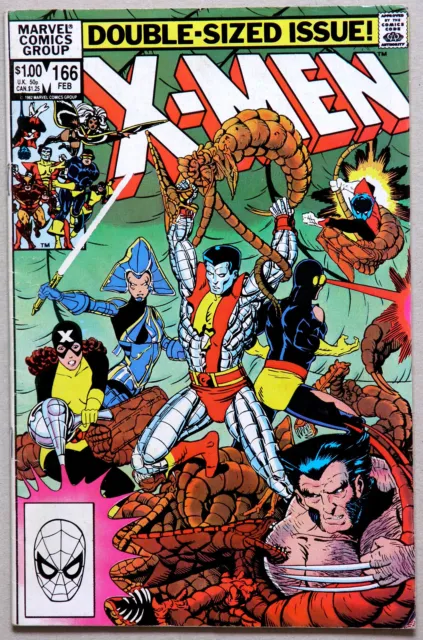 Uncanny X-Men #166 Vol 1 - Marvel Comics - Chris Claremont - Paul Smith