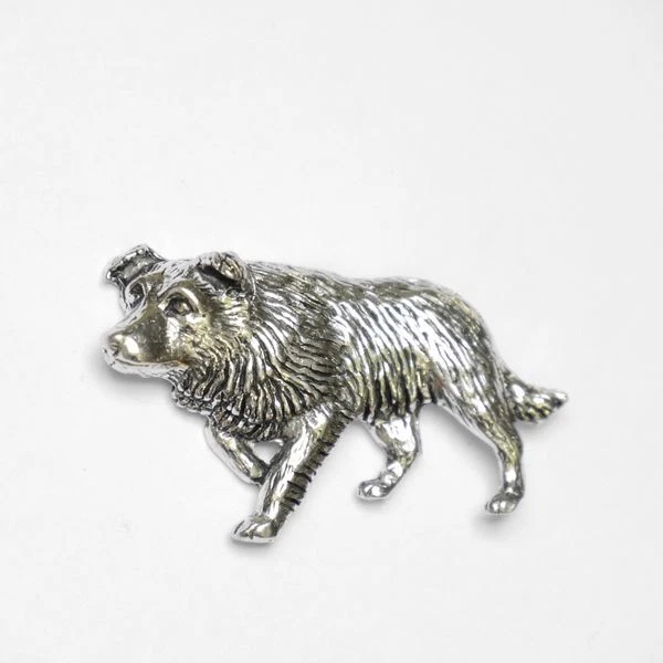 Border Collie Perro Pin de Solapa Pin Regalo Agujón Button Decoración Animal
