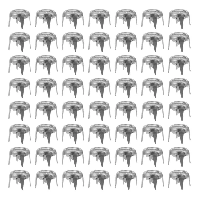 50 Pcs Nail Decor Punk Studs Clothing Four Claw Drill Degreasing