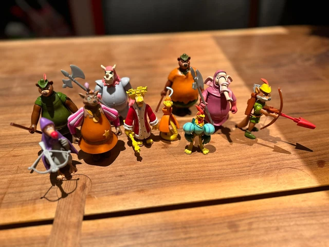 DISNEY HEROES ROBIN Hood Famosa 10 Figures 10 Figuren EUR 165 00 disney-heroes-robin-hood-famosa-10-figures-10-figuren-eur-165-00