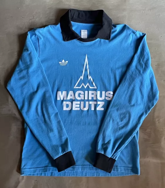 Adidas Magirus Deutz Sepp Maier Goal Keeper Jersey RARE (Size: S) 2003 Vintage