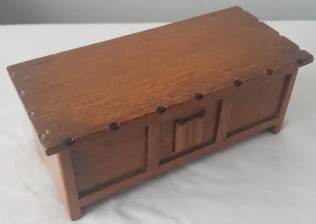 Vintage - Tallent of Old Bond Street - Wooden Music Box - Jewellery Trinket