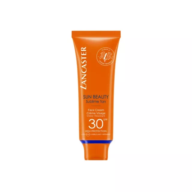 Lancaster Sun Beauty Crema Viso Sublime Tan SPF30 Protezione Solare Alta 50ML