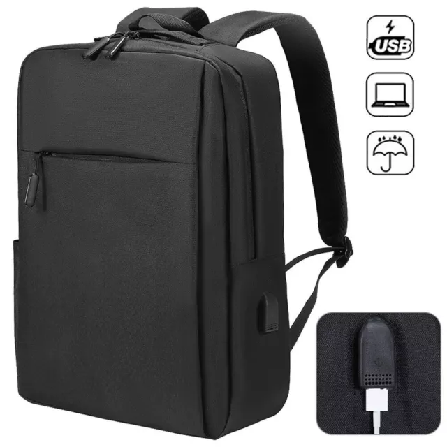 15.6" Laptop Backpack-Men's Waterproof Hiking Rucksack-Sport Travel School Bag