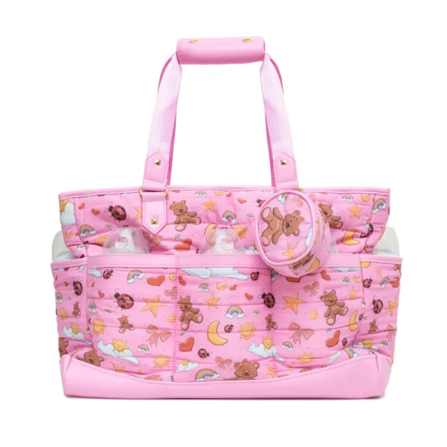 Baby Diaper Bag| Mommy Hospital bag with changing pad, wet bag, pacifier case