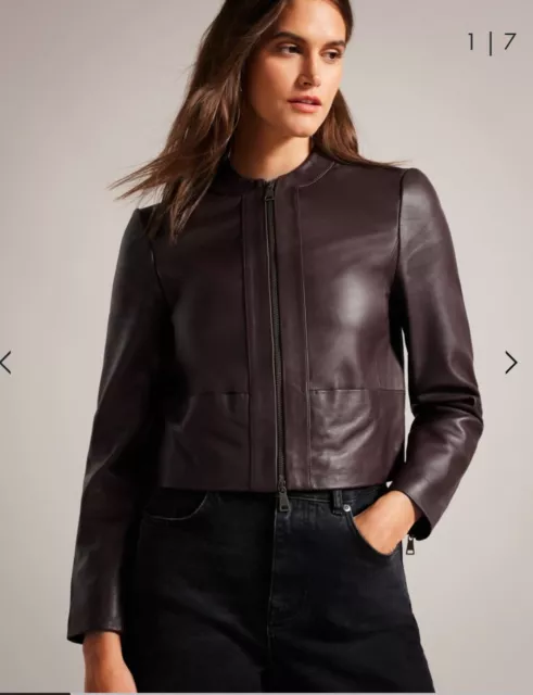 Clairey faux deals leather jacket