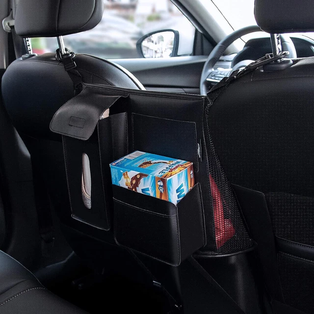 Eing Car Seat Back Organizer, Net Purse Hangbag Holder for Car, Auto Driver or P