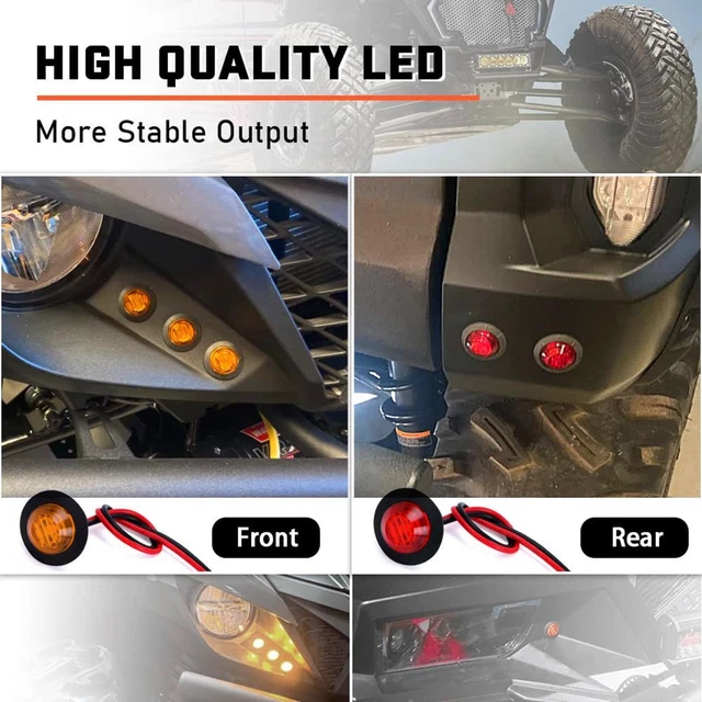 ATV UTV Indicatori di direzione Street Legal  Universale Professionale Facile da