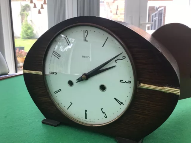 vintage smiths mantel clock