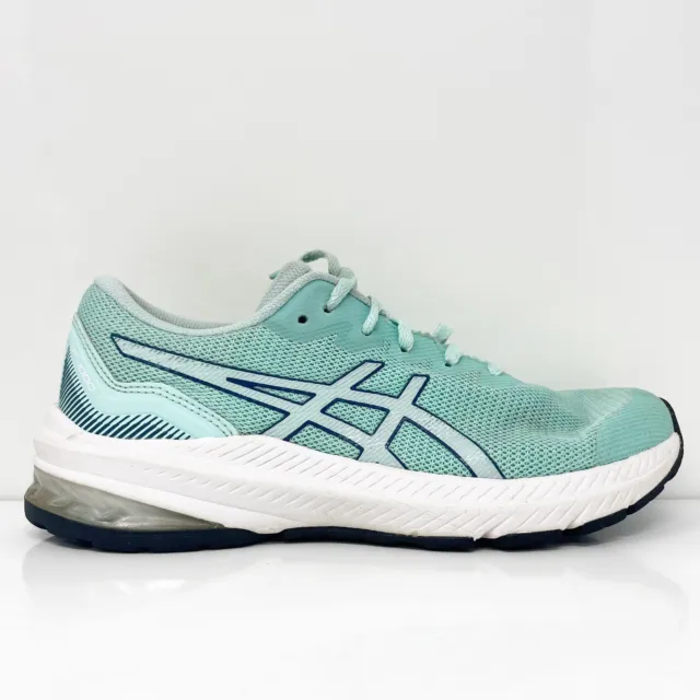 Asics Boys GT 1000 11 1014A237 Green Running Shoes Sneakers Size 5.5