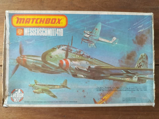 MESSERSCHMITT Me410A-2/B-1  1/72 MATCHBOX 1975