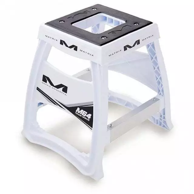 Matrix M64 Universal MX Motocross Bike Stand - White