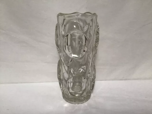 BB55 Vintage Antique Classic Frantisek Peceny Hermanova Hut Glass Vase