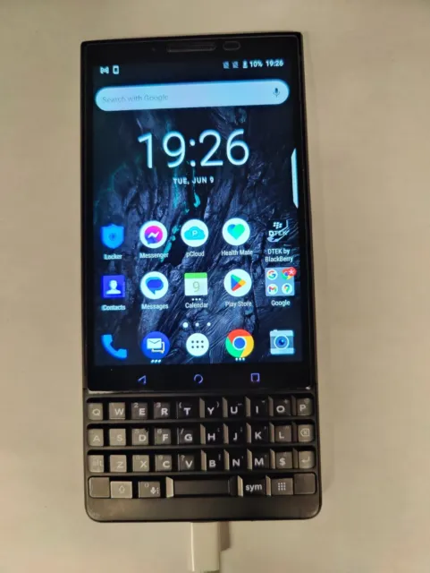 BlackBerry Key2 Dual SIM BBF100-6 - 64GB - Black Unlocked Used, Good condition