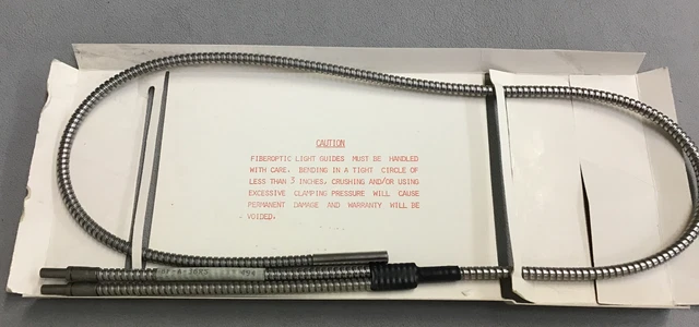 New Old Stock Tri-Tronics BF-A-36RS fiber optic light guide (b151)