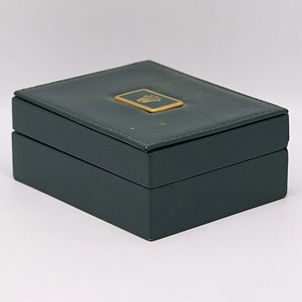 VINTAGE GENUINE ROLEX watch box case 67.00.03 USA American wood ...