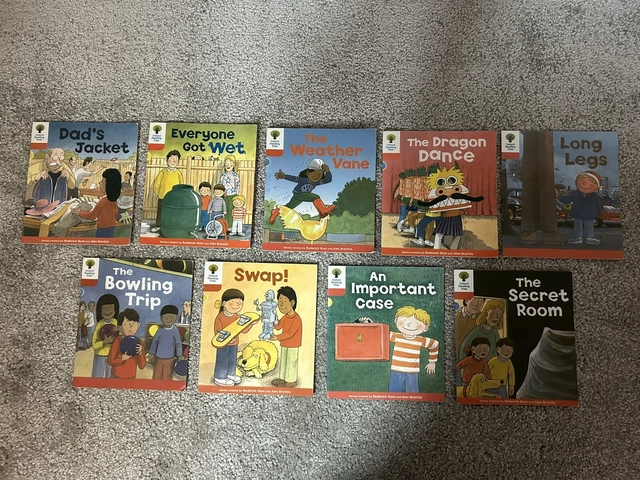 OXFORD READING TREE Biff Chip Kipper Stories Level/Stage 4. 9 Books ...
