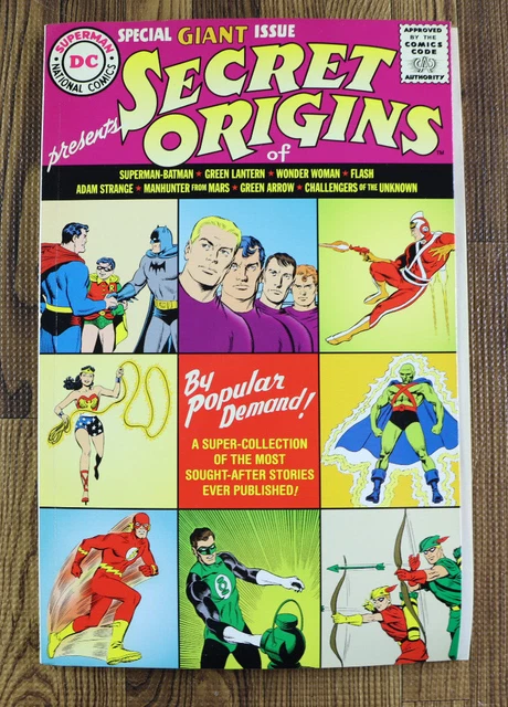 1998 DC SECRET Origins Replica Edition Special Giant Issue #1 Paperback ...